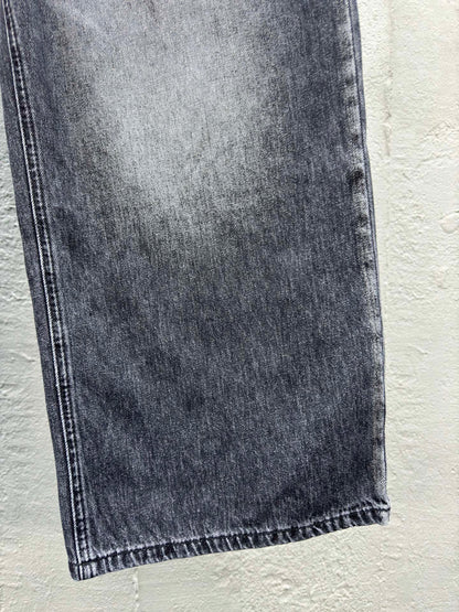 B Splicing workwear Jeans