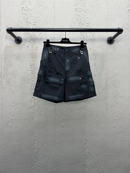 B Inked Pockets Work Shorts