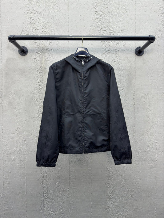 1V Dark jacquard jacket
