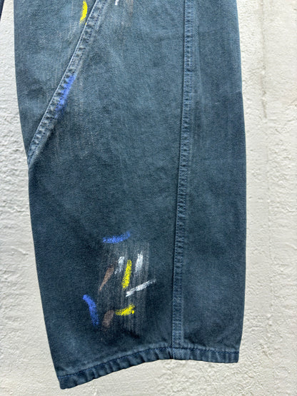 B  Ink splattered jeans