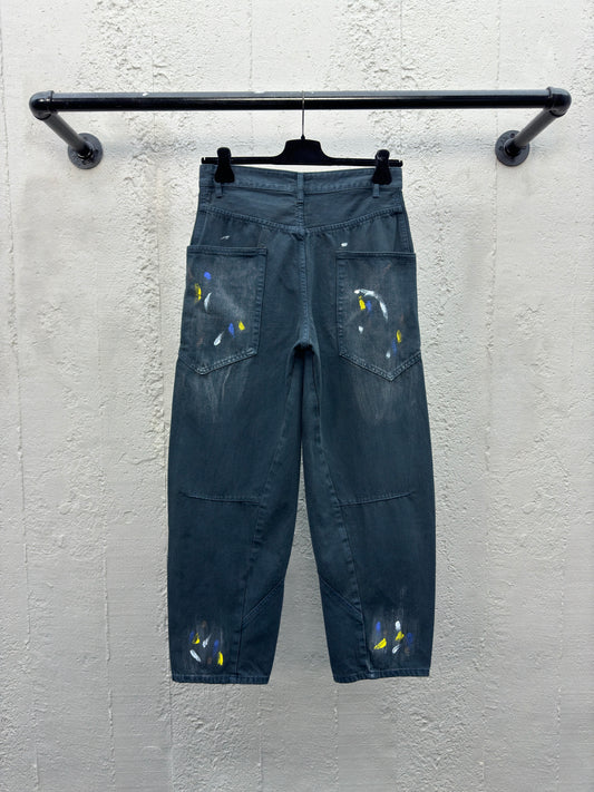 B  Ink splattered jeans