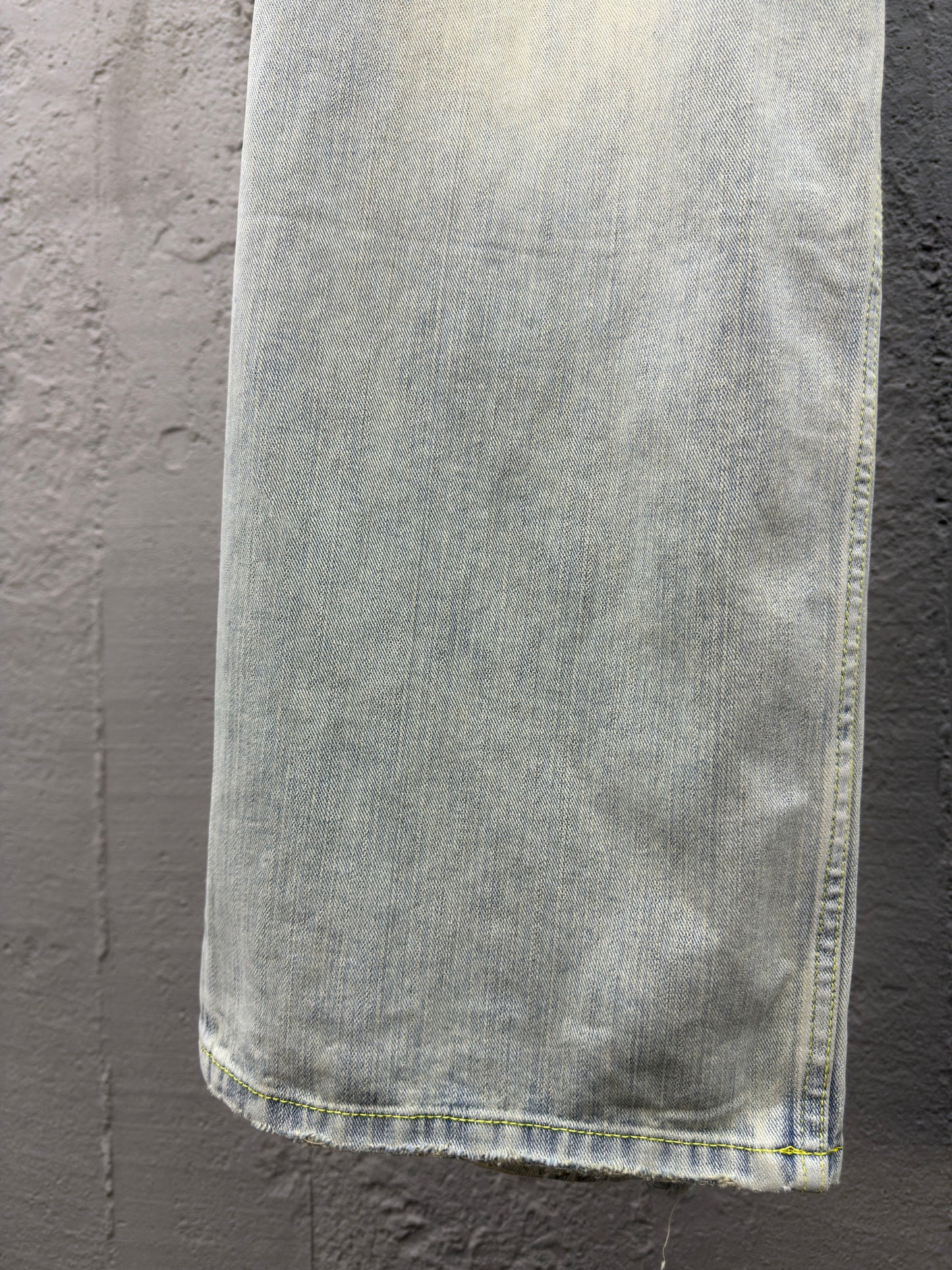 B  Spliced Bamboo Jeans