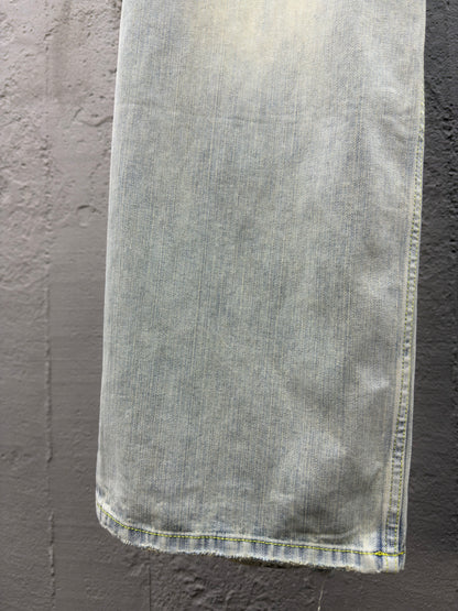 B  Spliced Bamboo Jeans