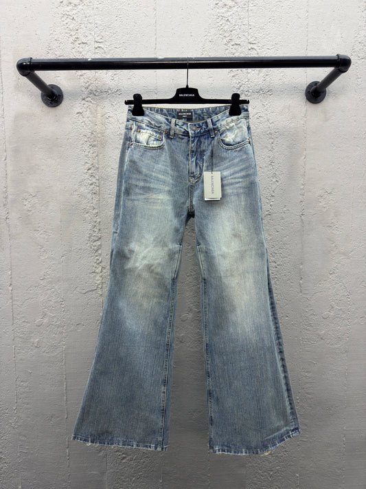 B  flared jeans