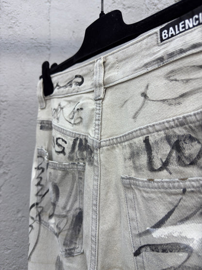 B Graffiti Jeans