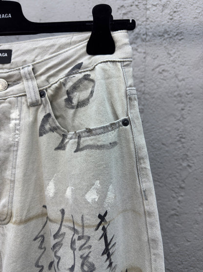 B Graffiti Jeans