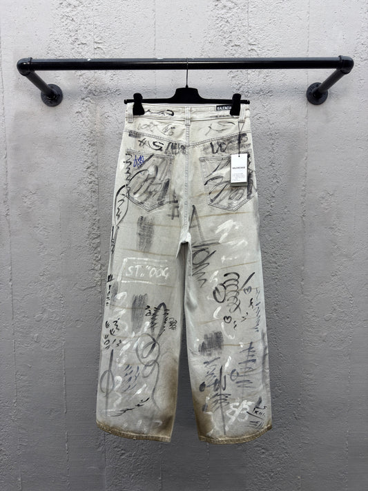B Graffiti Jeans