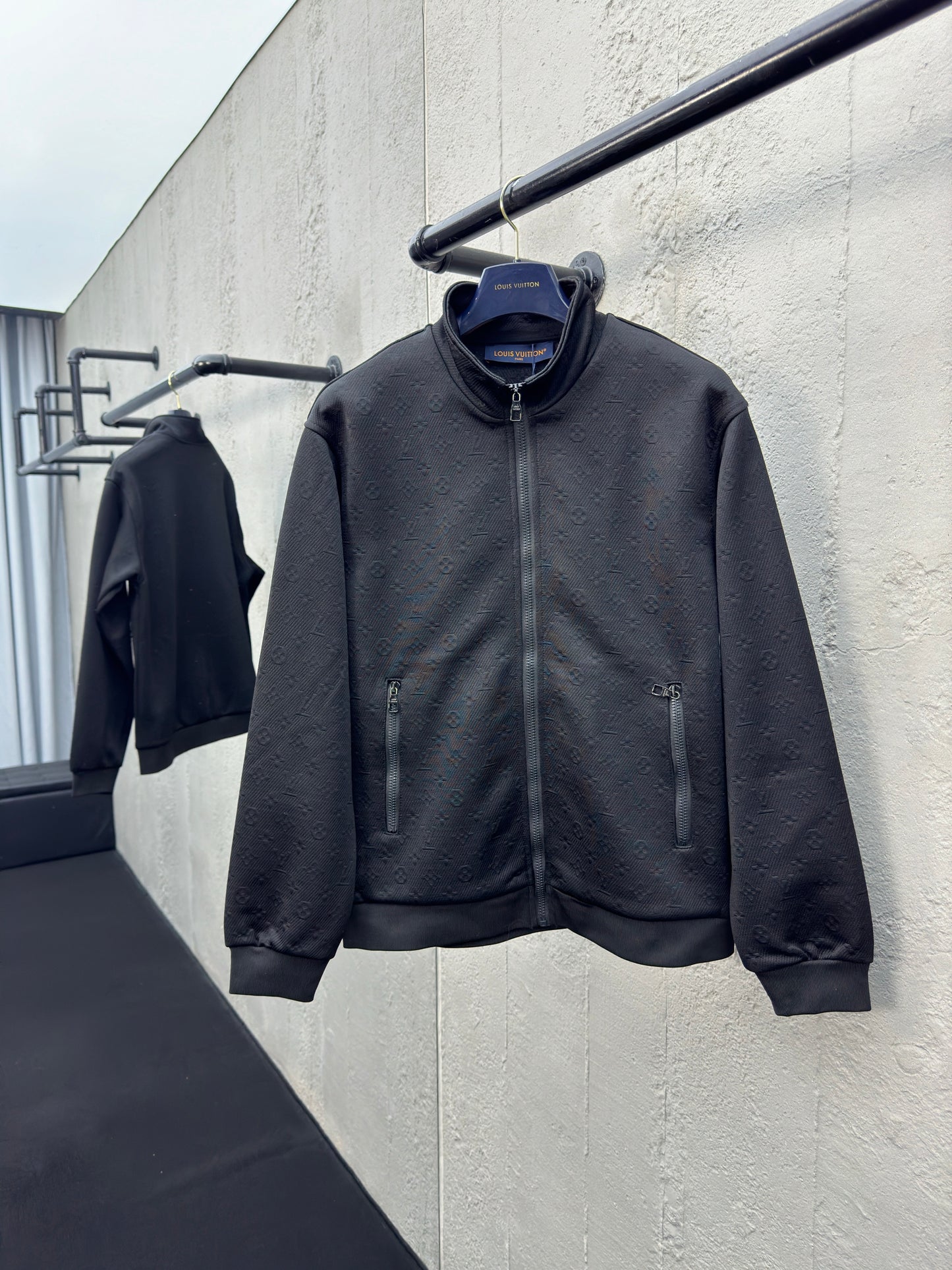 1V  jacquard sweater jacket