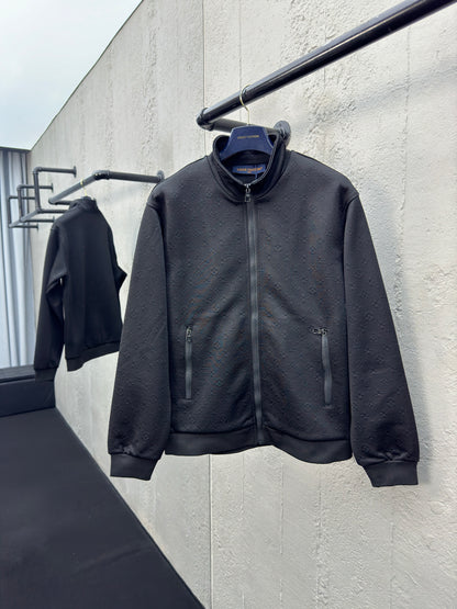 1V  jacquard sweater jacket