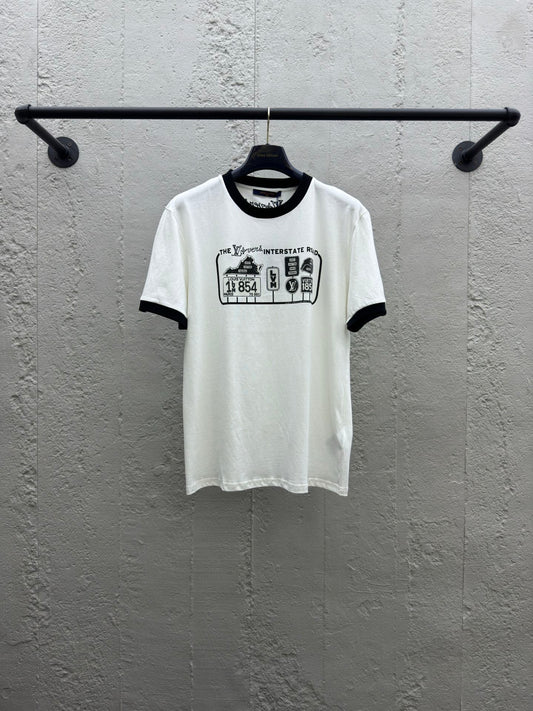 1V  25SS Western hot diamond short sleeves