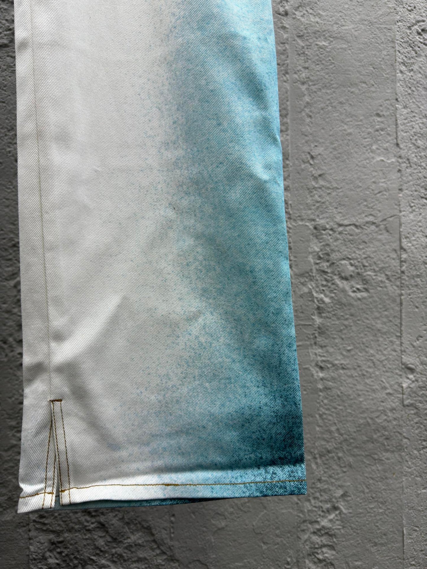 1V  Ink-splashed Starry Blue Jeans