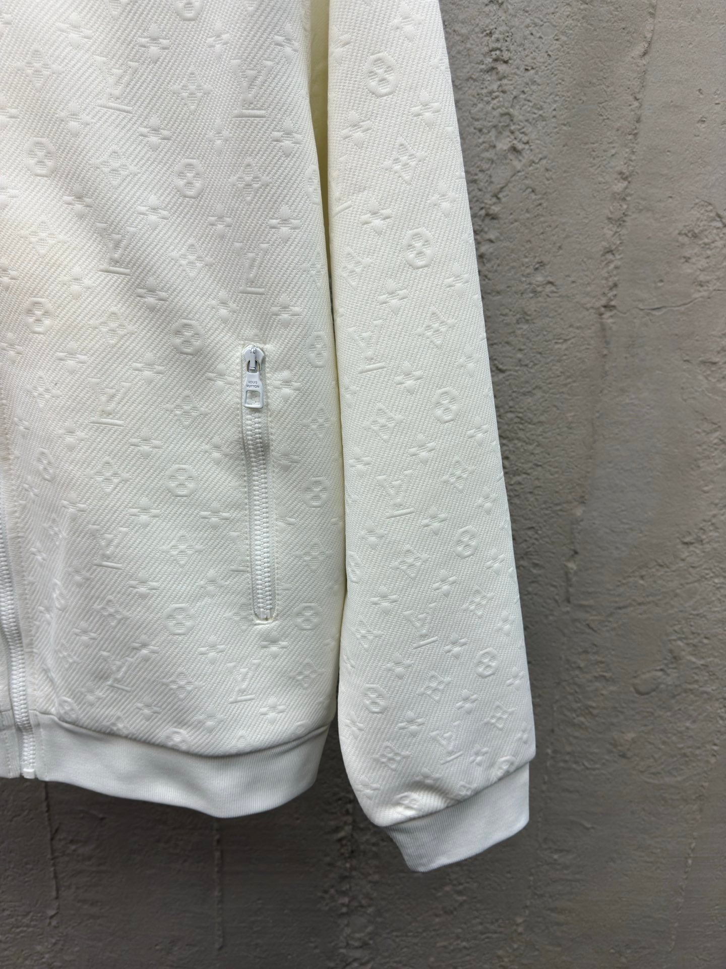1V  jacquard sweater jacket