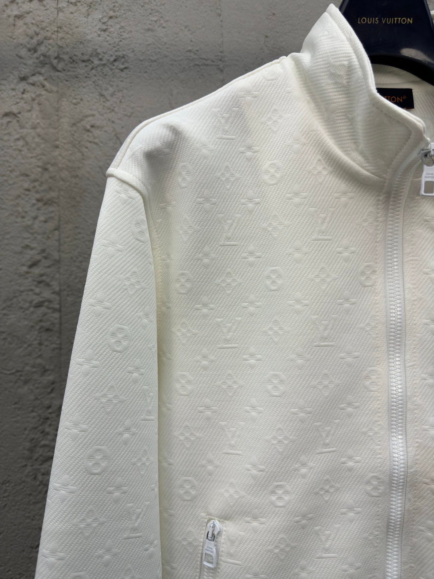 1V  jacquard sweater jacket