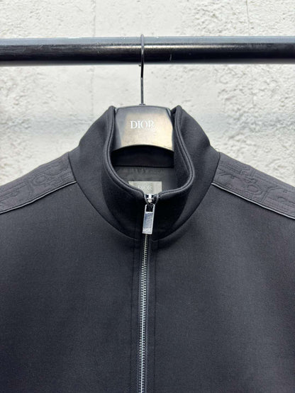 D  Jacquard Zipper Jacket