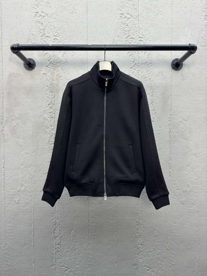 D  Jacquard Zipper Jacket