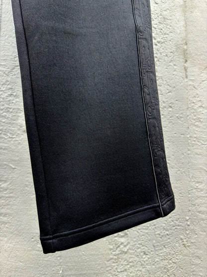 D  Side Jacquard Trousers