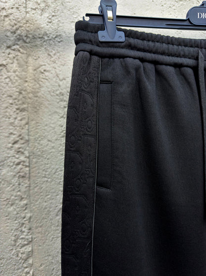 D  Side Jacquard Trousers