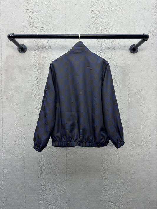 1V  plaid woven jacket