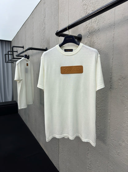 1V  25SS  patch logo T-shirt