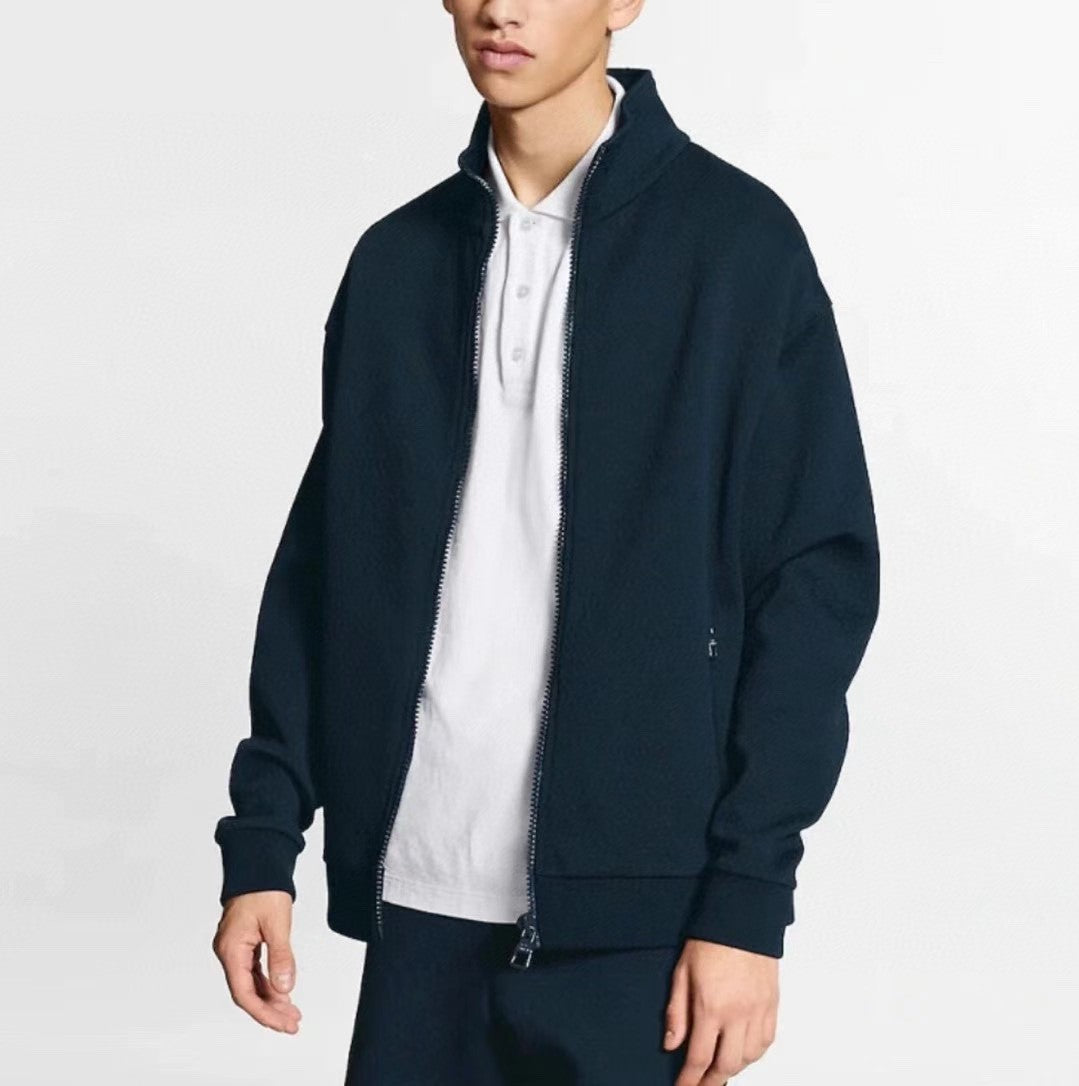 1V  jacquard sweater jacket