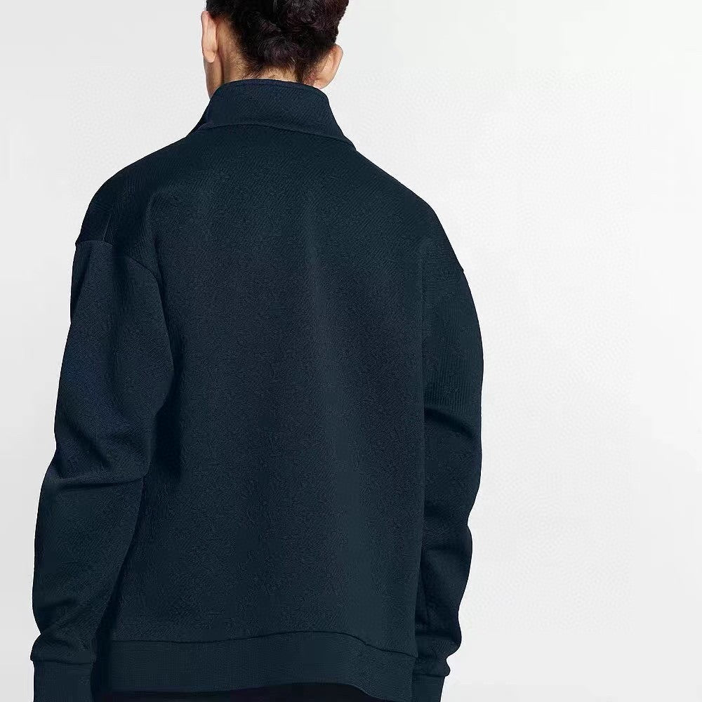 1V  jacquard sweater jacket
