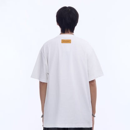 1V 2025ss shield T-shirt