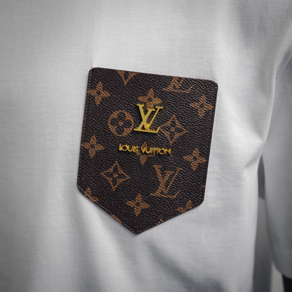 1V 2025ss shield T-shirt
