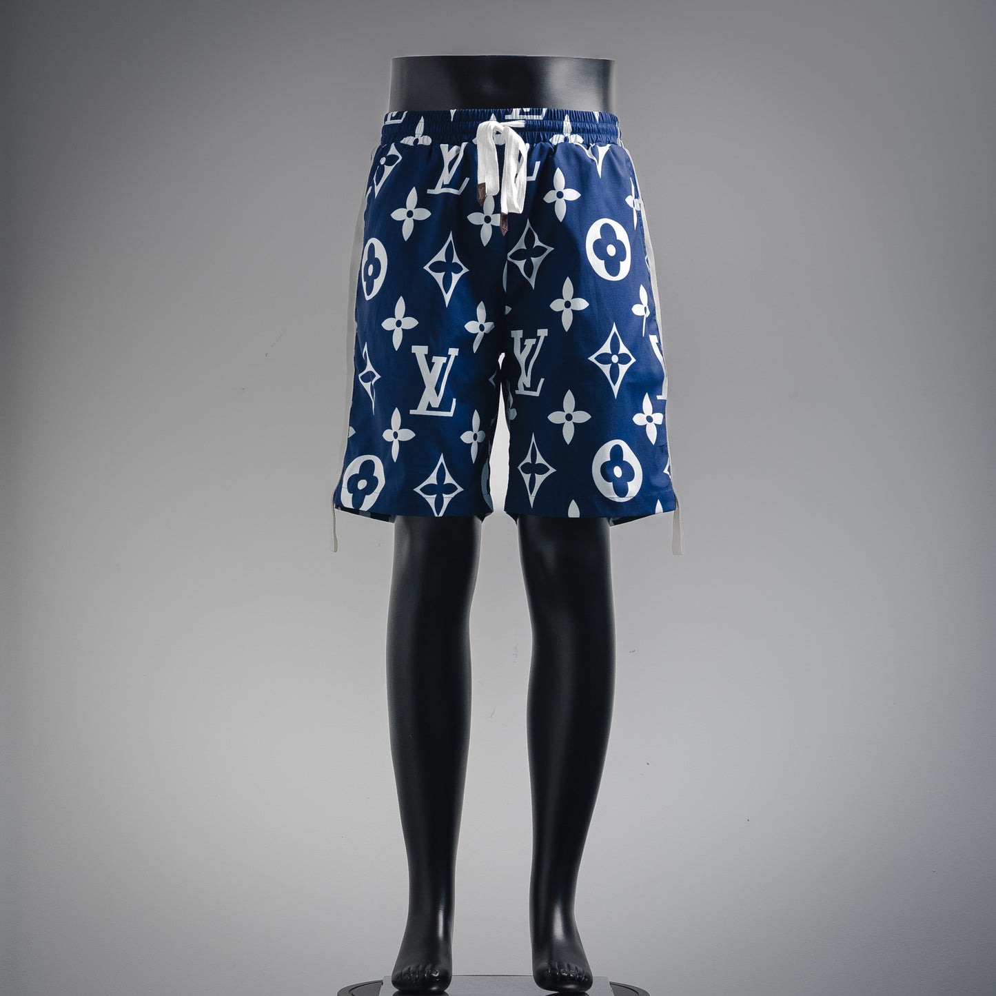 1V Jacquard Cotton Shorts