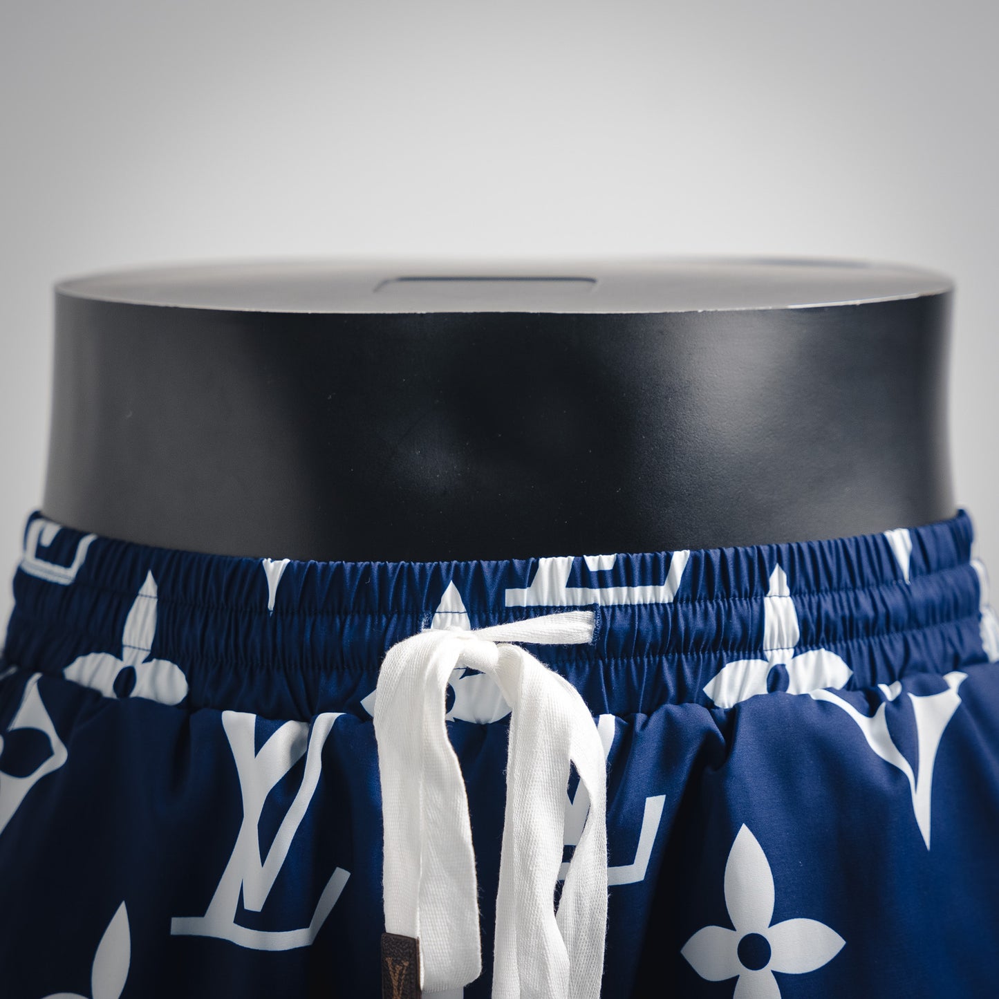 1V Jacquard Cotton Shorts