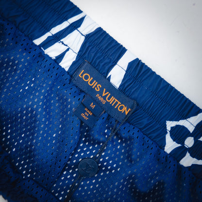 1V Jacquard Cotton Shorts