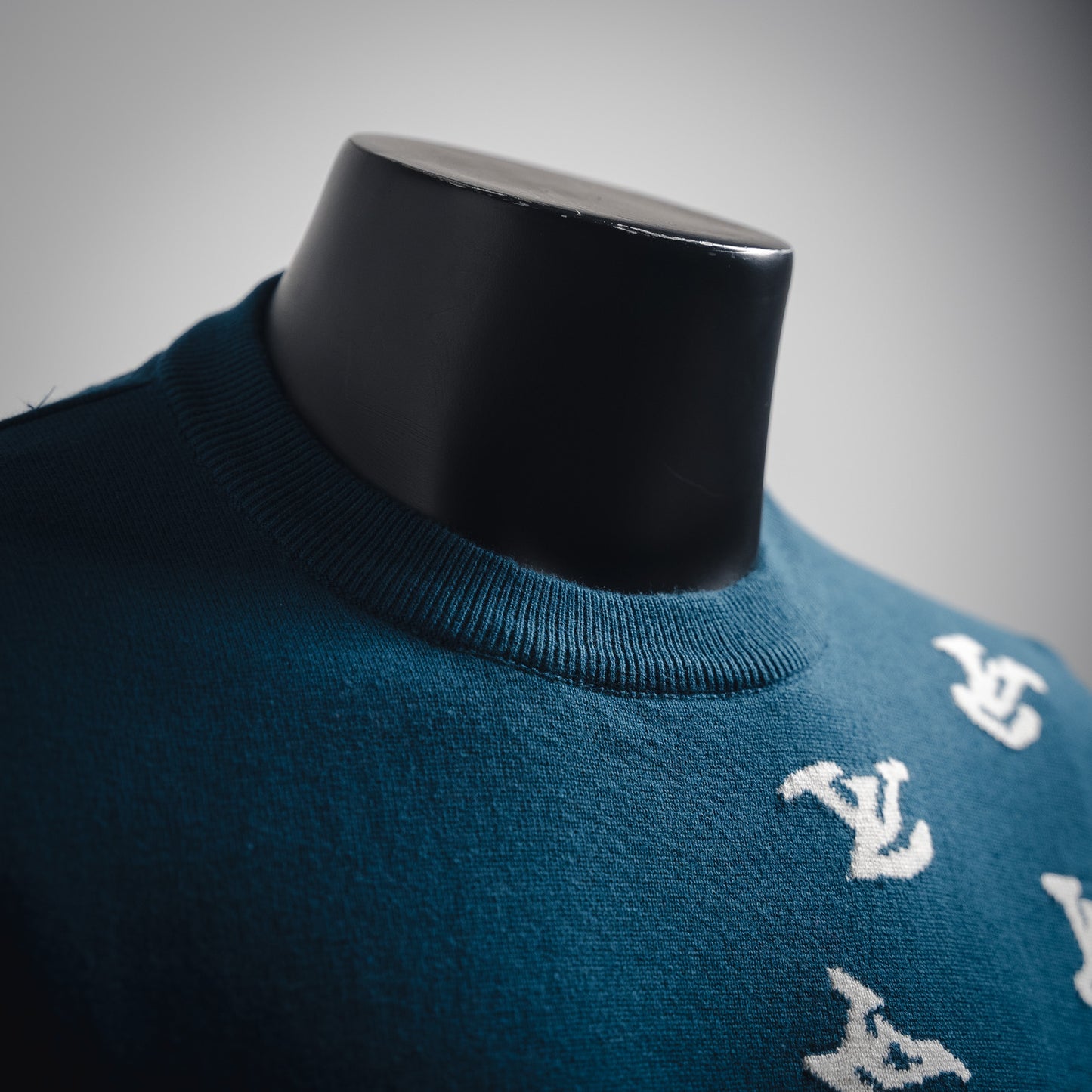 1V Graphic Jacquard Jersey T-Shirt