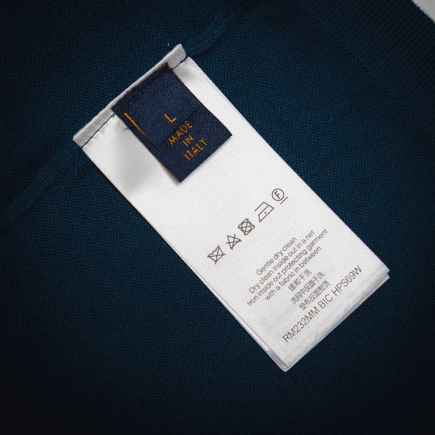 1V Graphic Jacquard Jersey T-Shirt